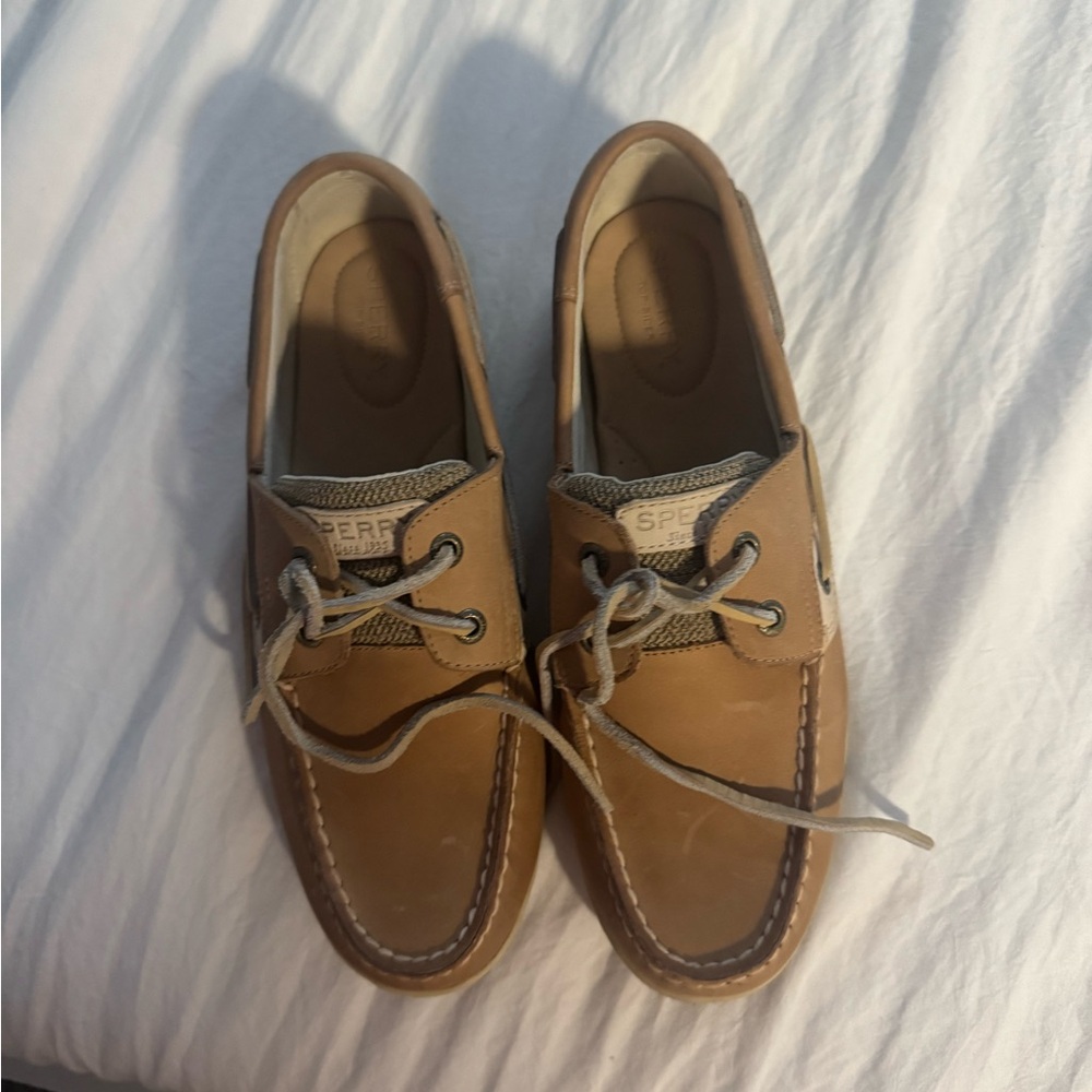 Sperry Women’s Brown Leather Boat Shoes
